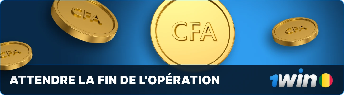 1win Mali Attendre la fin de l'opération