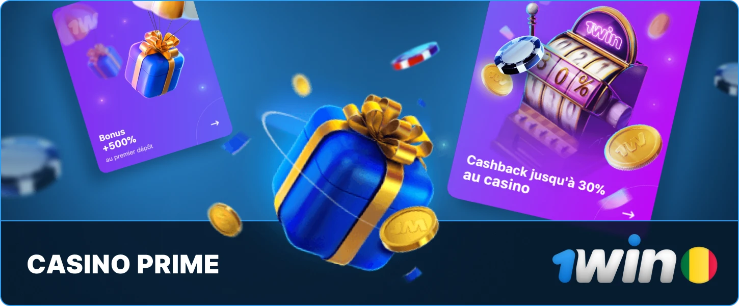 1win Mali Casino bonus